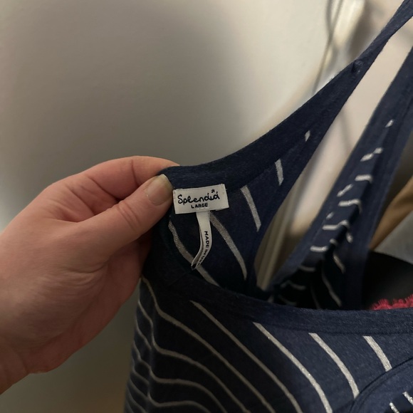 Splendid Long Tank Tunic Striped - Picture 4 of 4